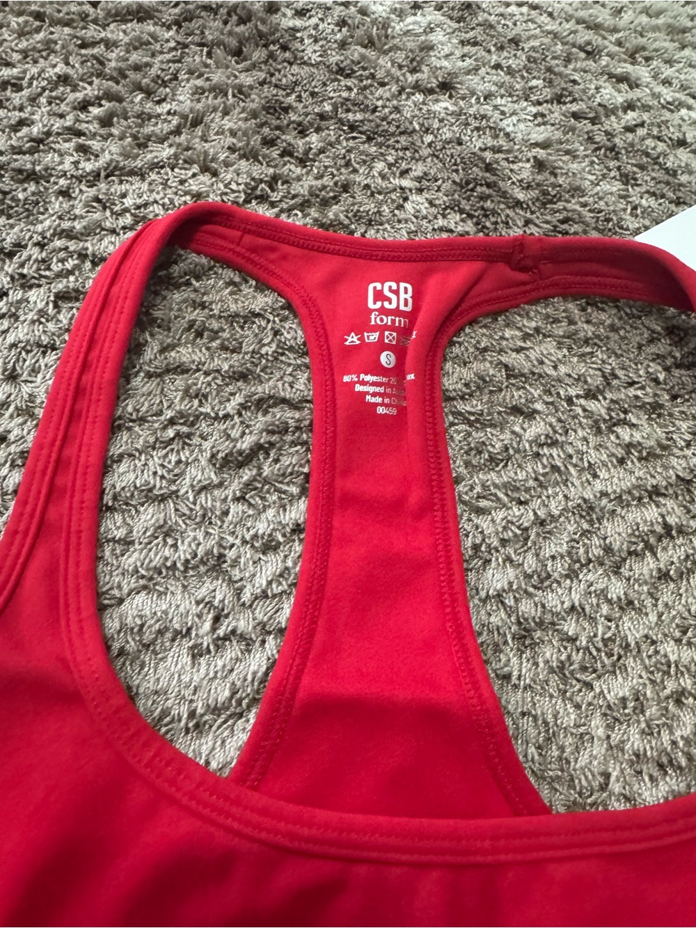 Csb Form Racerback Tank - Picture 3 of 5